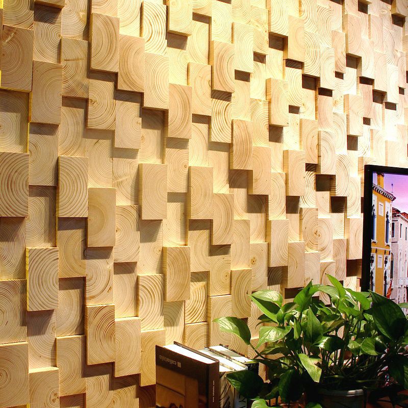 BowLift | Wall-Ceiling Light Wood Gluing Mosaic Indoor Modern Wall Ceiling