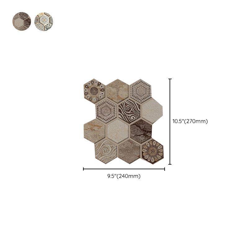 BowLift | Contemporary Peel-and-Stick Tiles Mosaic Tiles Peel-and-Stick Wall Tile