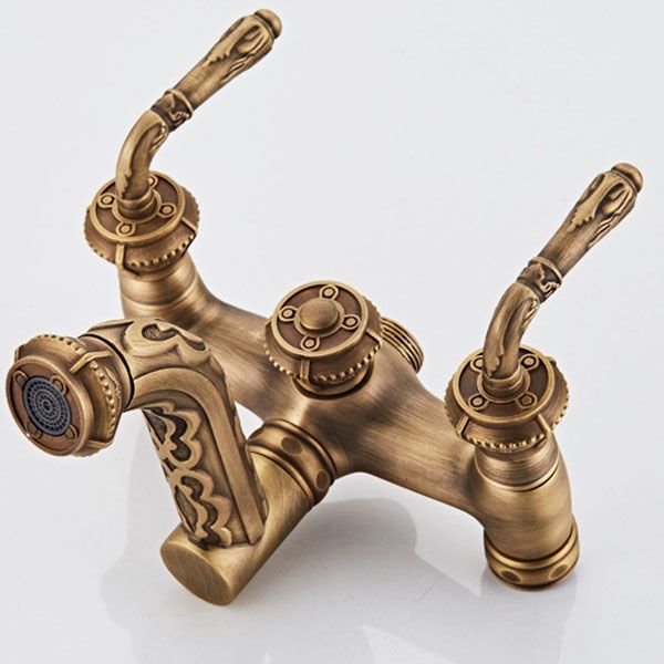 BowLift | Wall Mounted Metal Freestanding Bathtub Filler Copper Freestanding Faucet