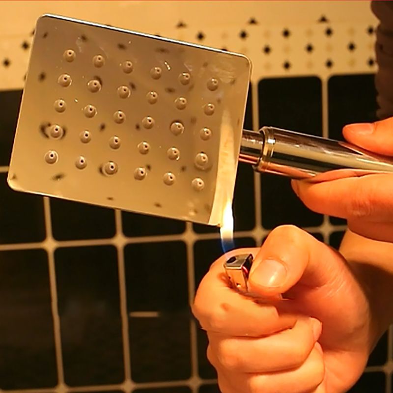 BowLift | Shower head Brass Square Rain Spray Pipe Handheld Shower Head