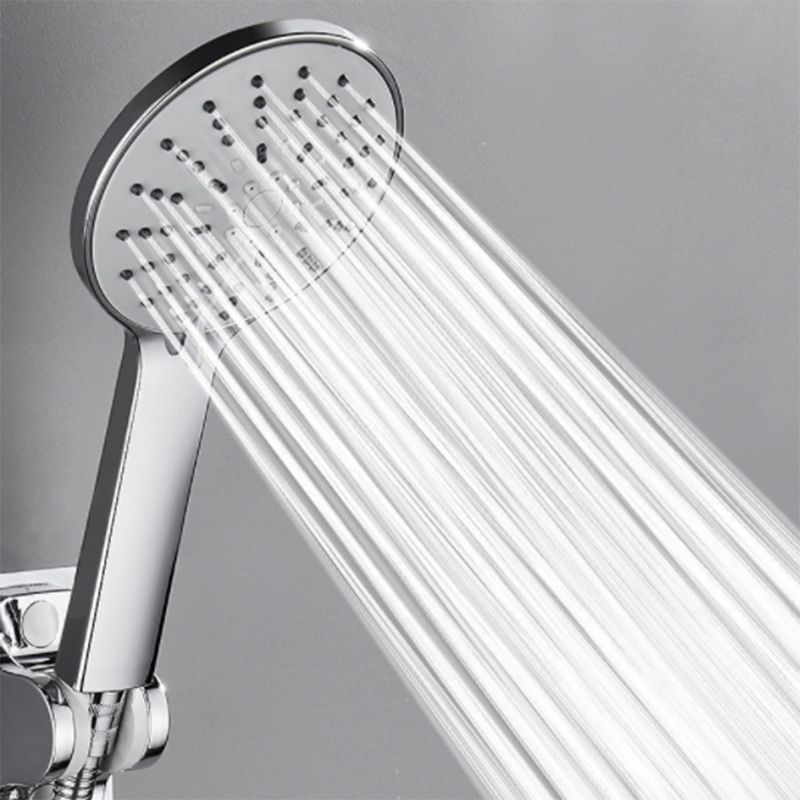 BowLift | Wall Mounted Round Shower Modern Style Metal Double Shower Heads