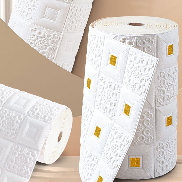 BowLift | Dreamy Style Pearl Wall Paneling PVC Wall Access Panel Peel and Stick Wall Tile