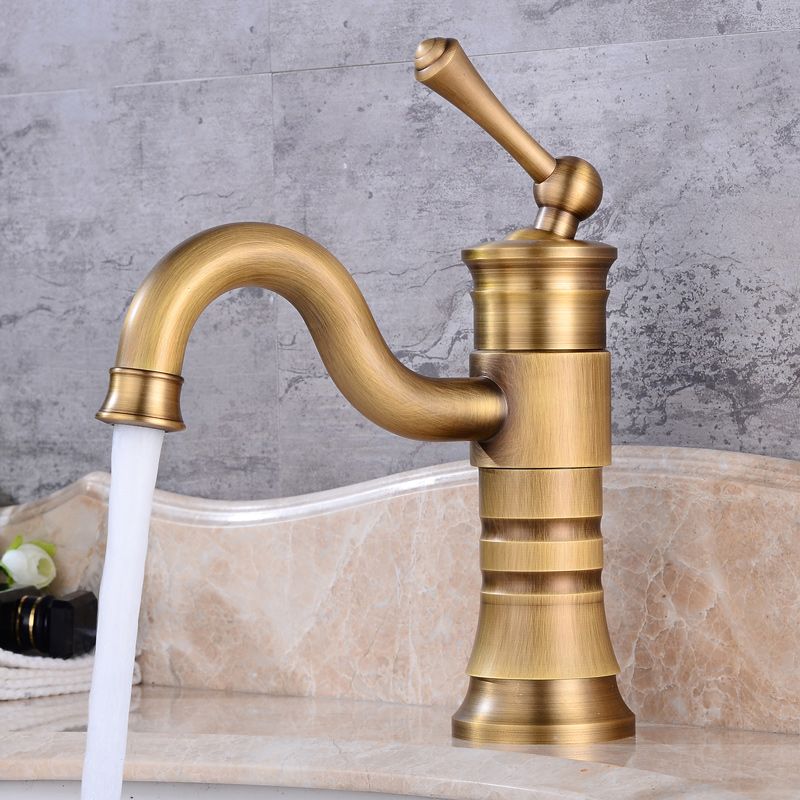 BowLift | Classic basin mixer with swivel spout, single lever basin mixer