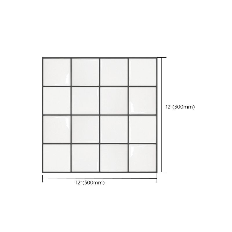 BowLift | Peel and Stick Subway Tiles Waterproof Plastic Tile Rectangular Peel & Stick Tile for the Kitchen