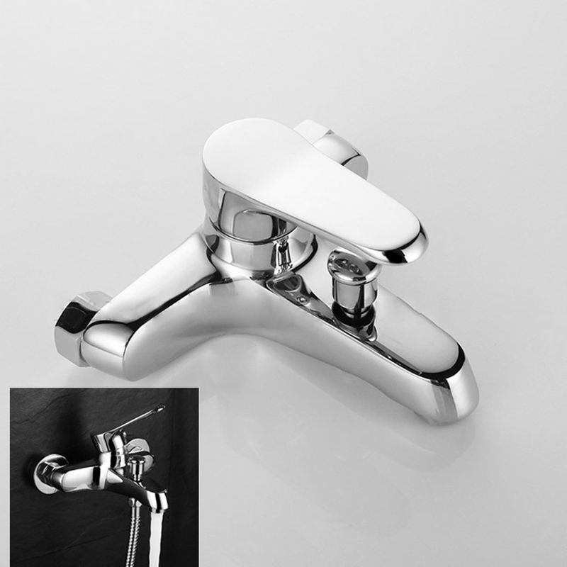 BowLift | Bathroom Bathtub Pull-Out Wall-Mounted Hand Shower Fixed Bathtub Faucet