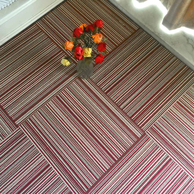 BowLift | Dark Color Level Loop Carpet Tile Non-Slip Self-Adhesive Indoor Office Carpet Tiles