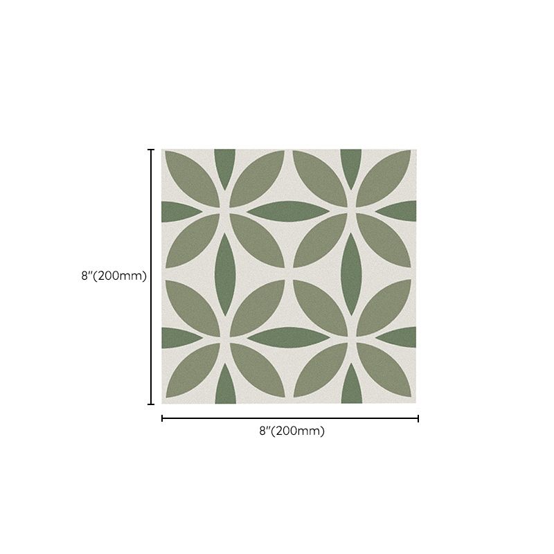 BowLift | Indoor Vinyl Tiles Flower Pattern Peel and Stick Waterproof Square Vinyl Tile
