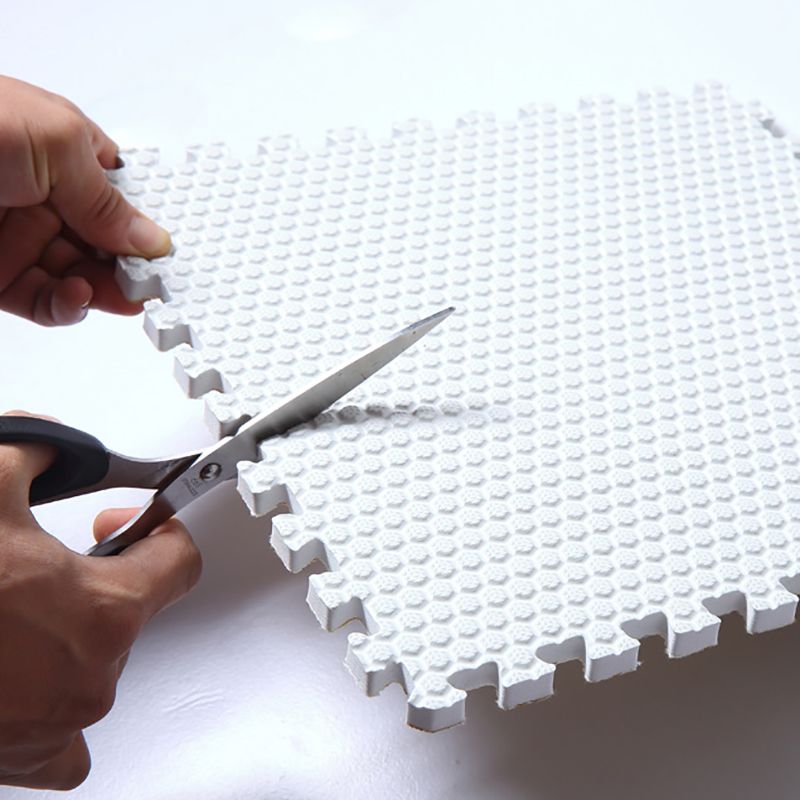 BowLift | Basic carpet tiles solid color long pile square bedroom carpet tiles