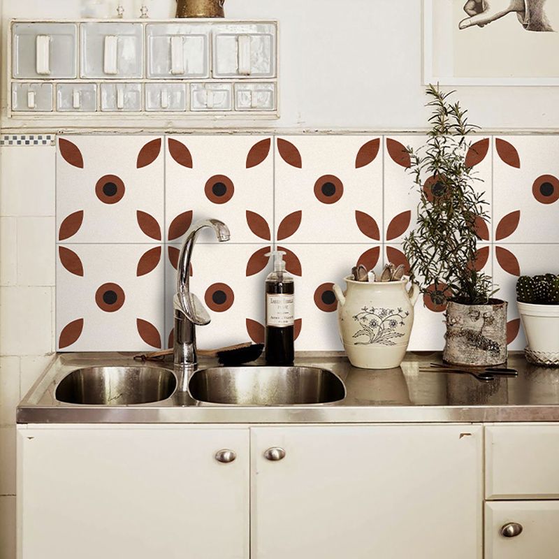 BowLift | Indoor Vinyl Flooring Floral Pattern Peel and Stick Waterproof Square Vinyl Floor