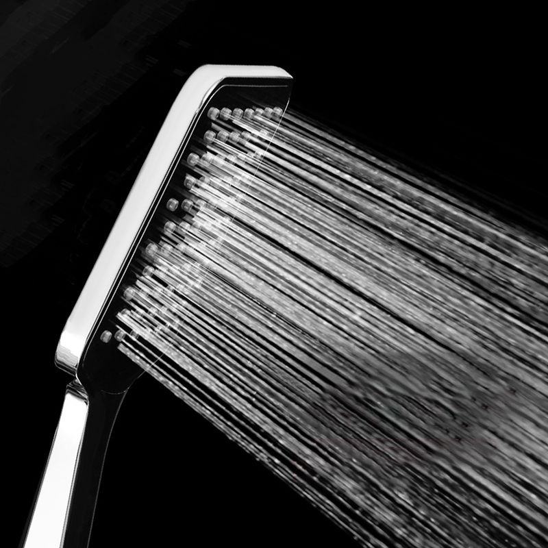 BowLift | Chrome Square Shower Head Combination Wall Mounted and Ceiling Mounted Handheld Shower