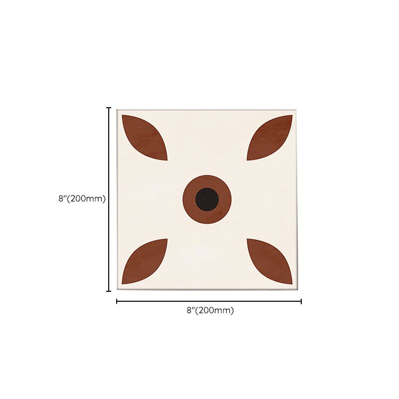 BowLift | Indoor Vinyl floor floral pattern peel and stick waterproof square vinyl floor