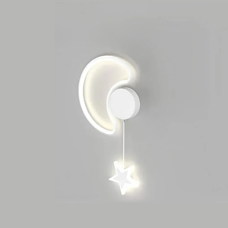 BowLift | DreamLight | Magical Wall Lamp with Clouds, Stars and Moon