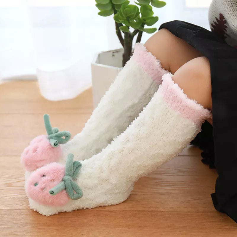 BowLift | Baby Winter Fluffy Fuzzy Socks