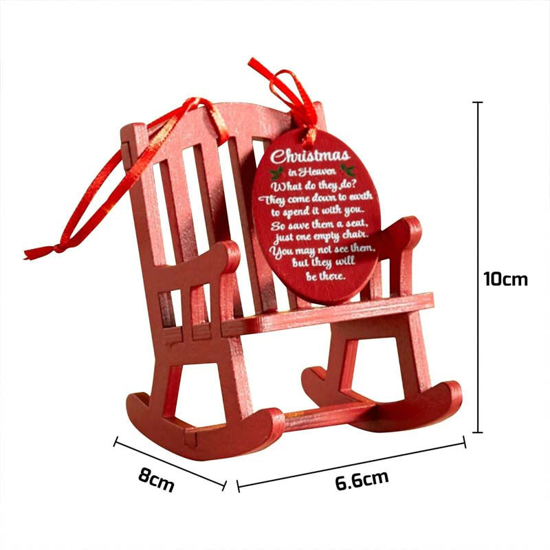 BowLift | Christmas in Heaven Rocking Chair Ornaments