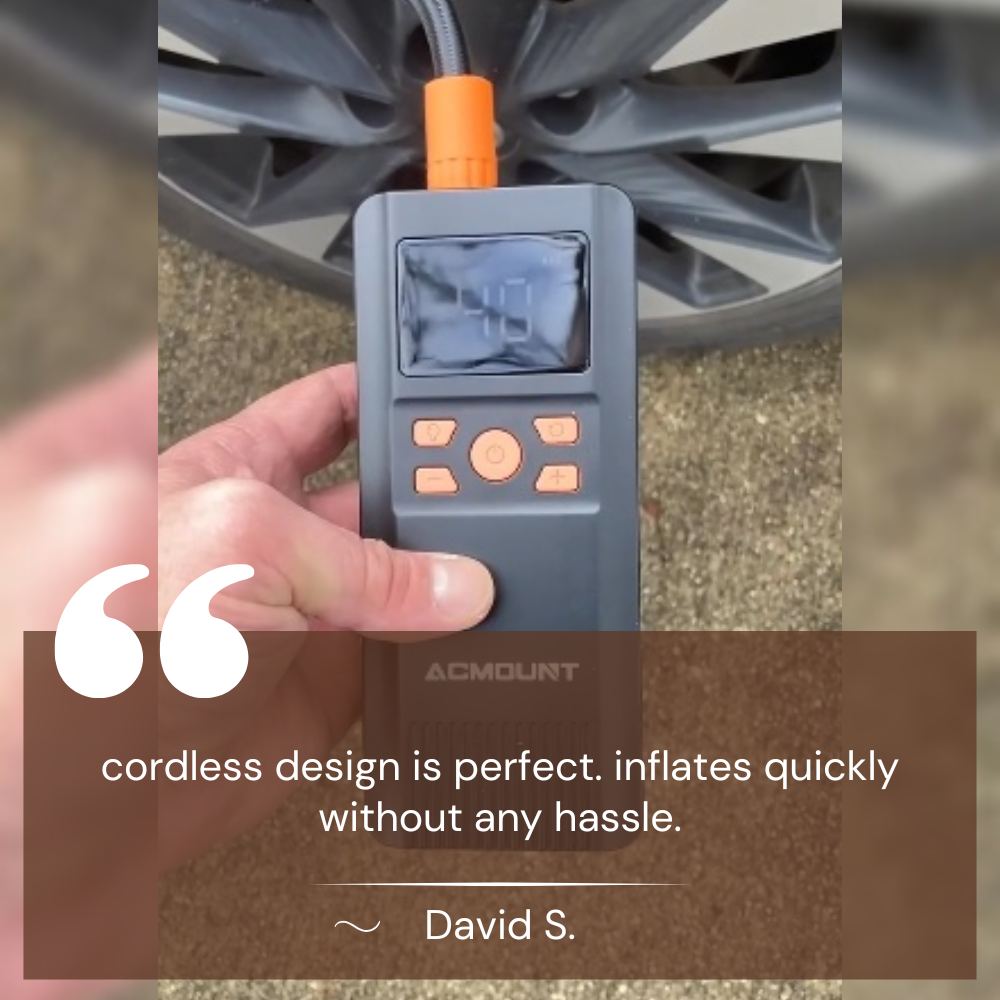 ACMOUNT 150PSI Portable Tire Inflator