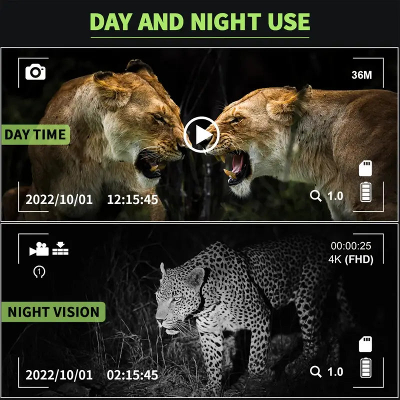 3D Night Vision IR Binoculars