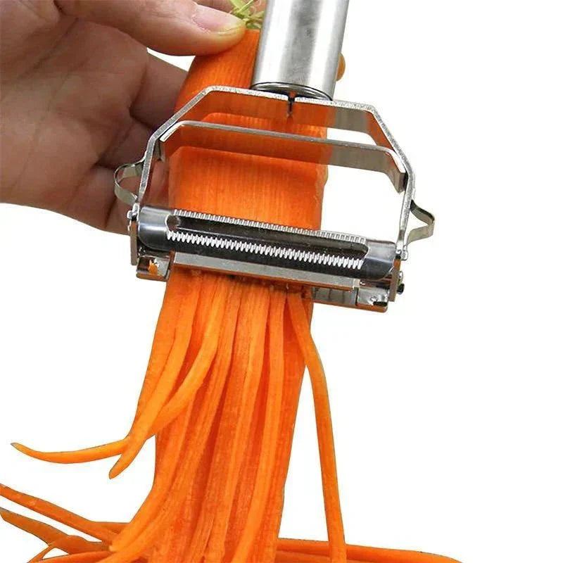 BowLift | Ultra-sharp stainless steel multifunctional vegetable slicer & julienne cutter potato carrot grater