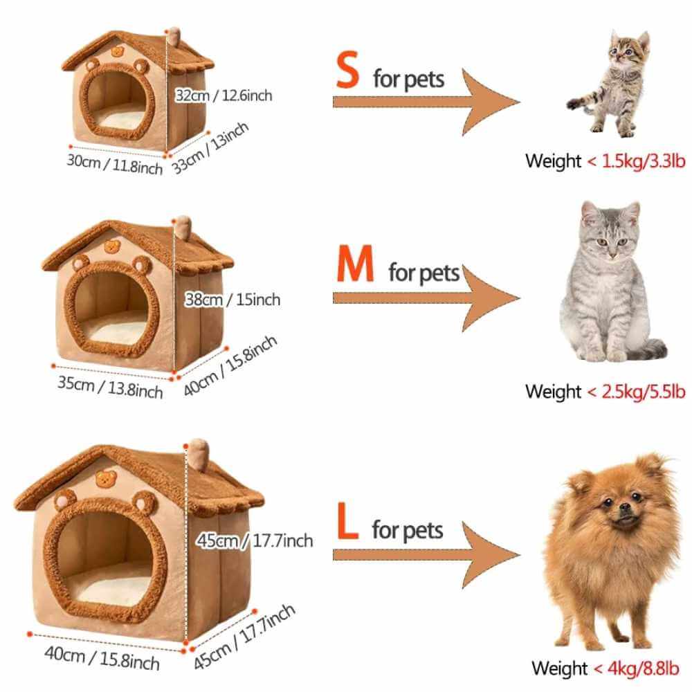 Cozy Cat House for Winter