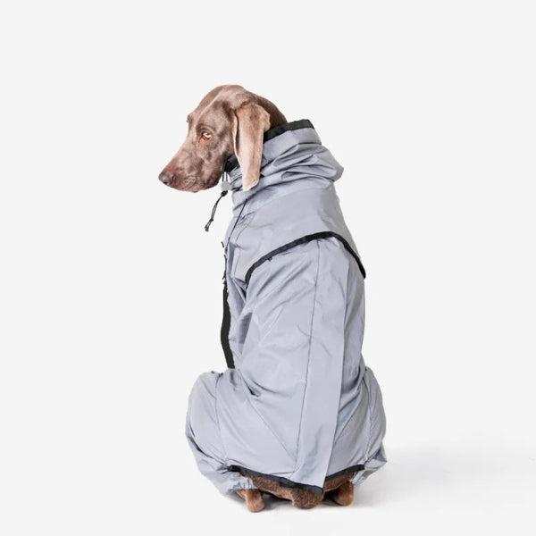 BowLift | Dog Rain Coat with Legs - Waterproof Dog Jacket for Small and Large Breeds | UK Cozy Winter Wear