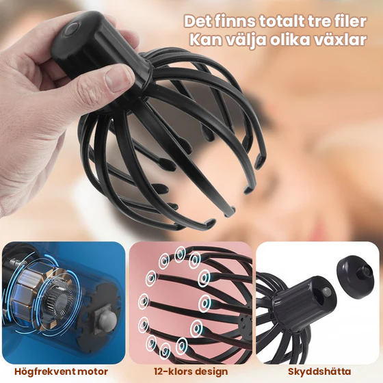 BowLift | Octopus Head Massager