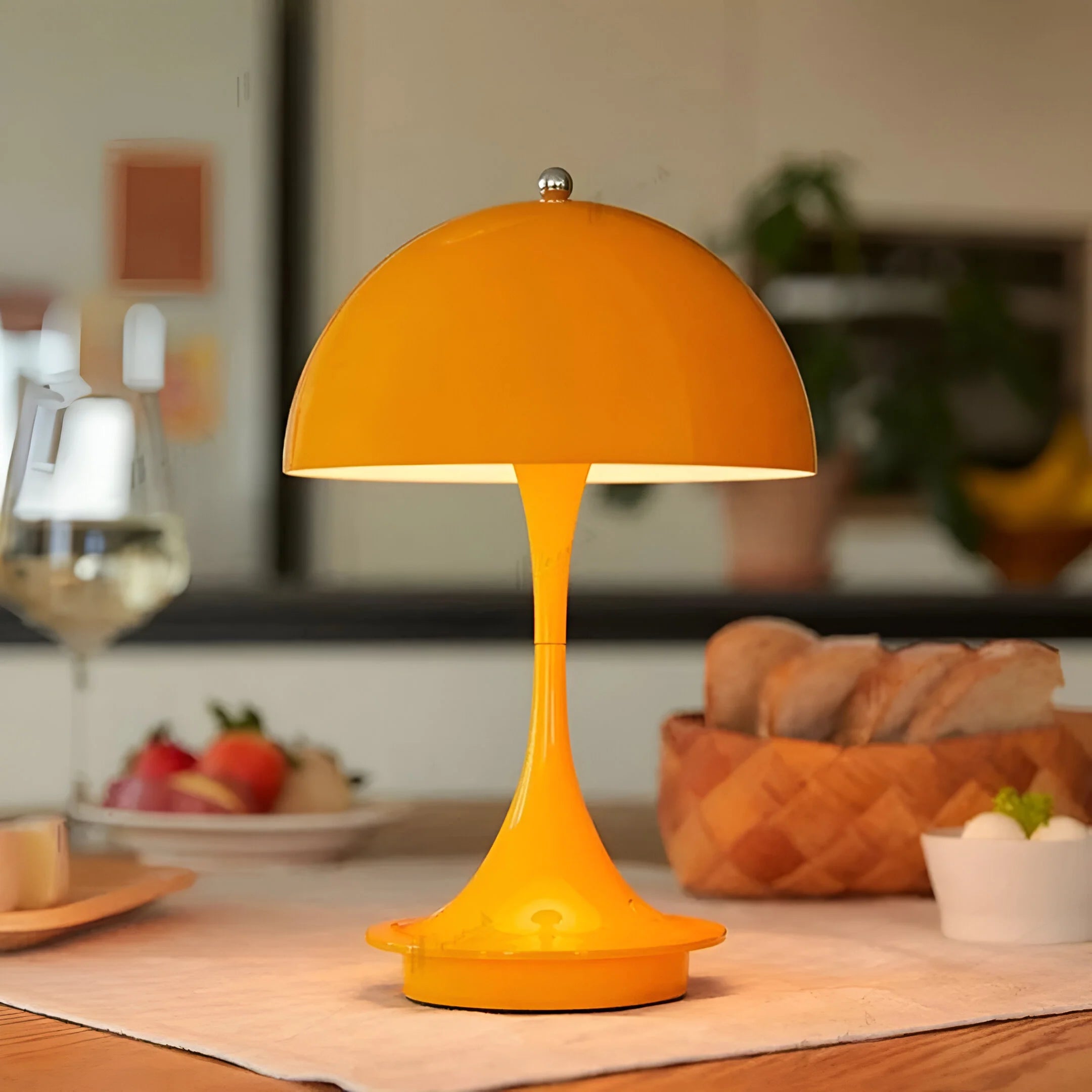 LumeMush – Touch-Dimmable Mushroom Table Lamp