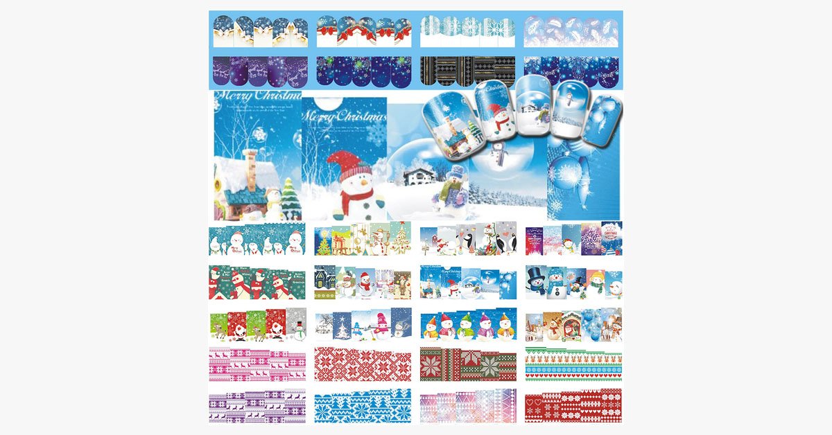 BowLift | Christmas Nail Stickers