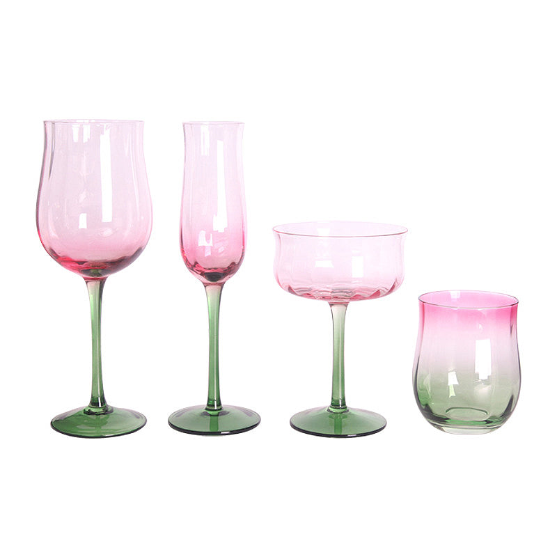 BowLift | Tulip Wine Stemware Crystal Red Wine Glasses Elegant Long Stemware Red Wine or White Wine Glassware