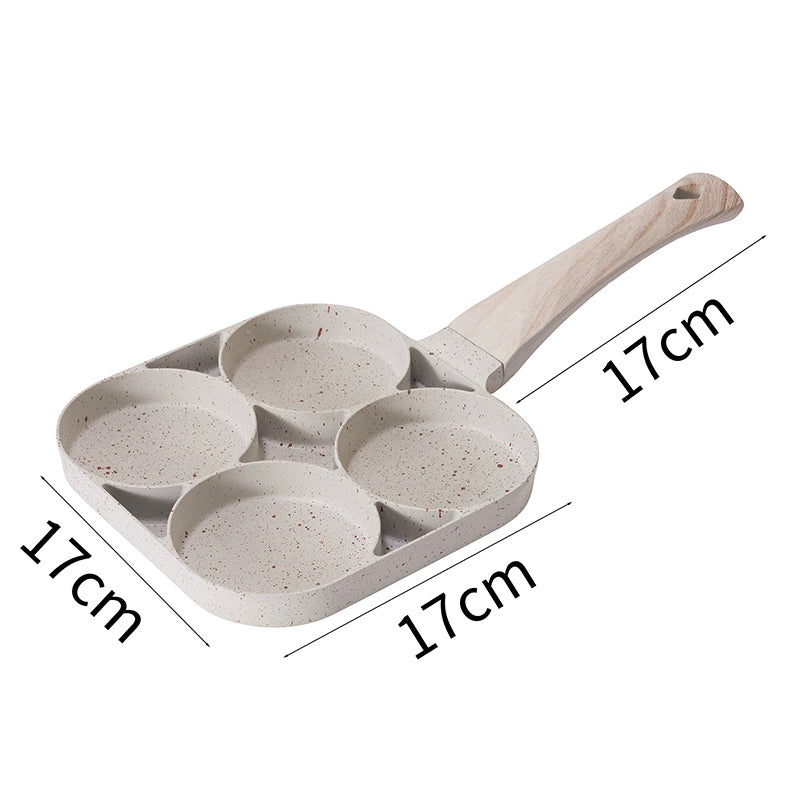 BowLift | Four-hole egg pan, breakfast omelette household frying pan non-stick pan