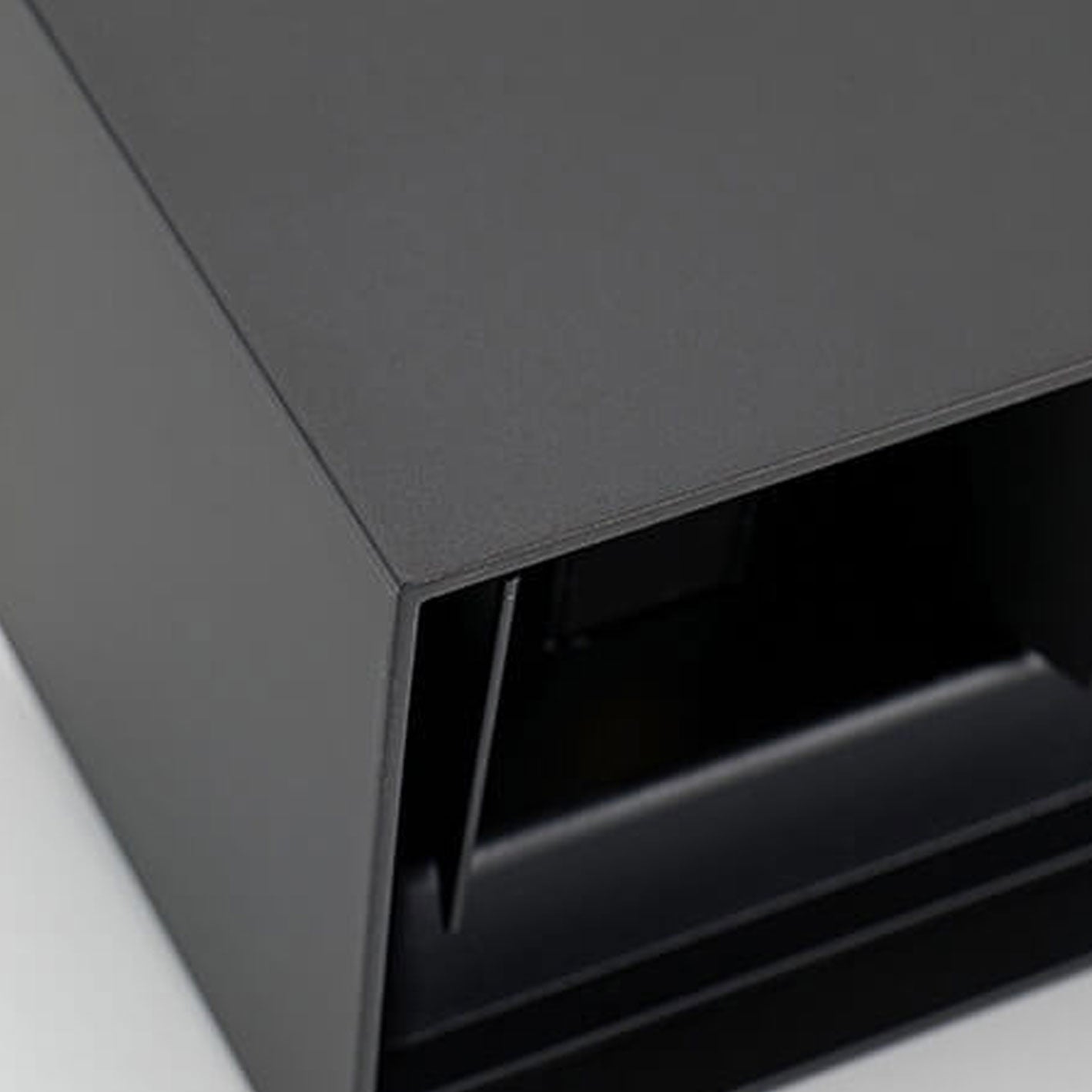 BowLift | Modern waterproof rectangular LED wall light for outdoor use with up and down lighting