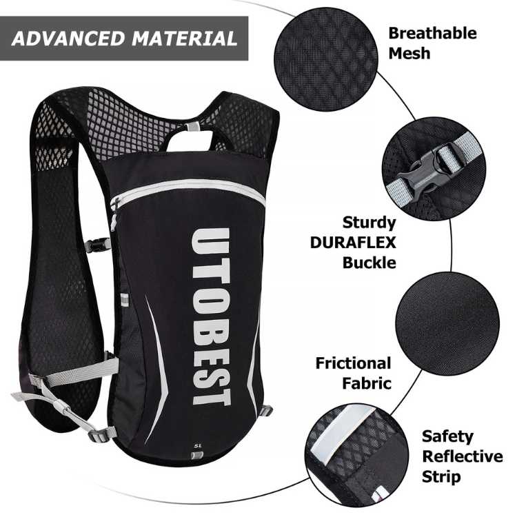 BowLift | Hydration Running Vest for Trail Running - Lightweight, Adjustable, and Comfortable Backpack for Outdoor Sports and Long Distance Races