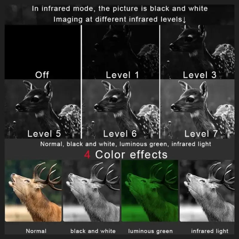 3D Night Vision IR Binoculars