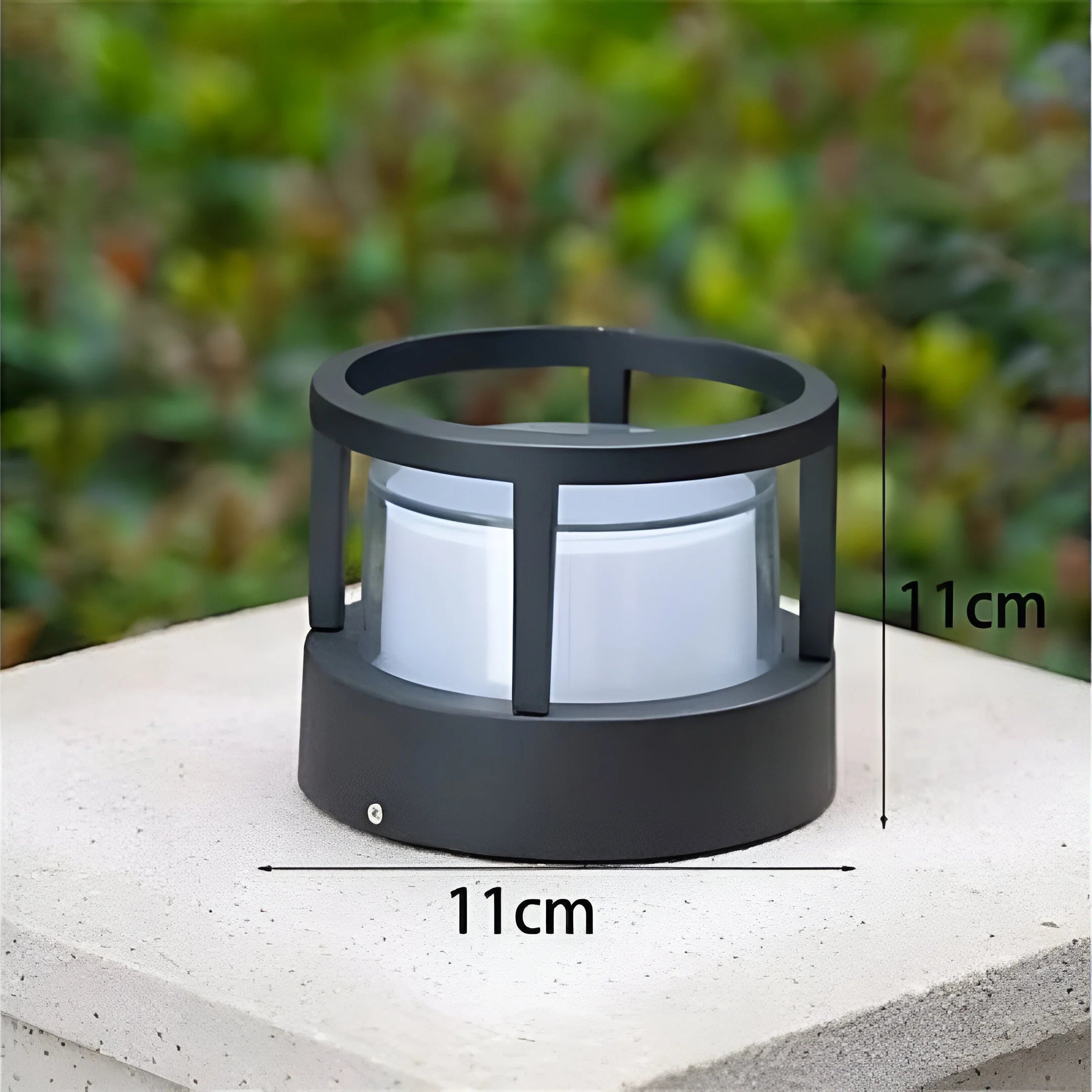 LumePost – Cylindrical Garden Floor Lamp