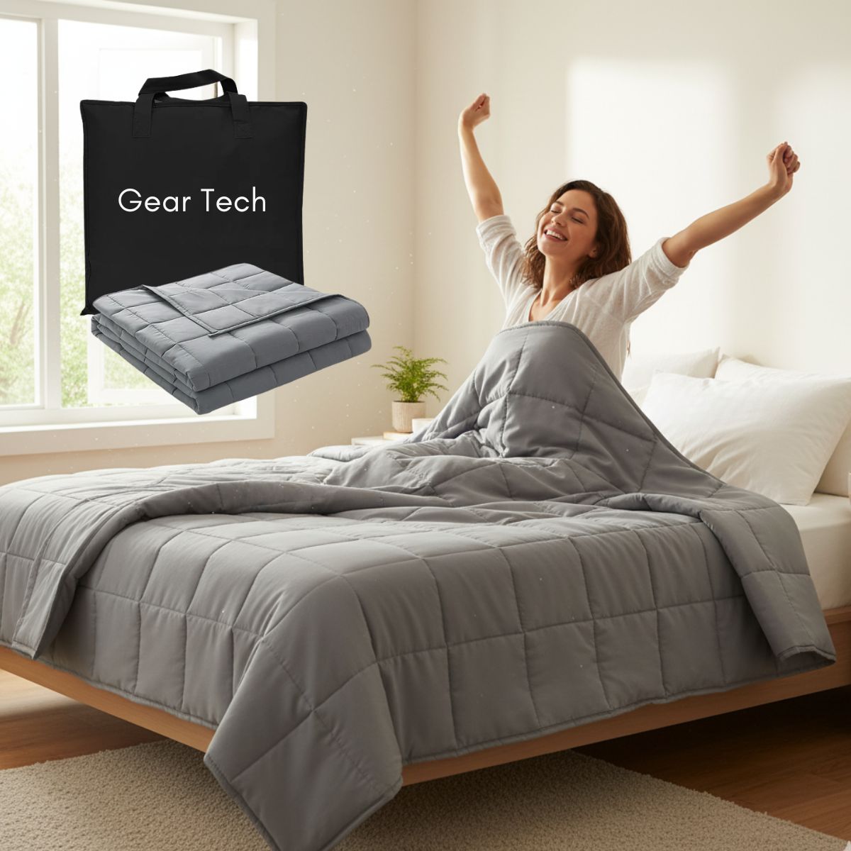 BowLift | All Seasons Cloud-Soft Duvet | Gentle on Skin, Cozy & Breathable for Twin, Full, Queen, King Sizes