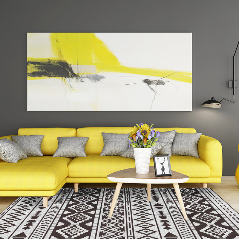 BowLift | Brown Area Rug Southwestern Tribal Indian Diamond Geometric Rug Polyester Washable Non-Slip Stain Resistant Rug for the Area