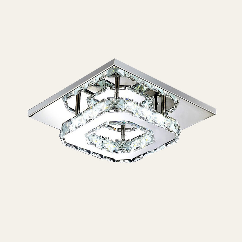 BowLift | Ceiling Light Crystal LED Modern Flush Fixture