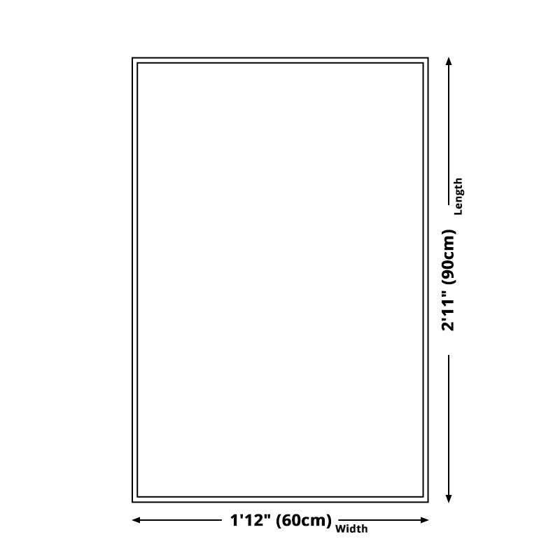 BowLift | Gray Bedroom Carpet New Geometric Line Pattern Area Rug Polyester Non-Slip Washable Rug