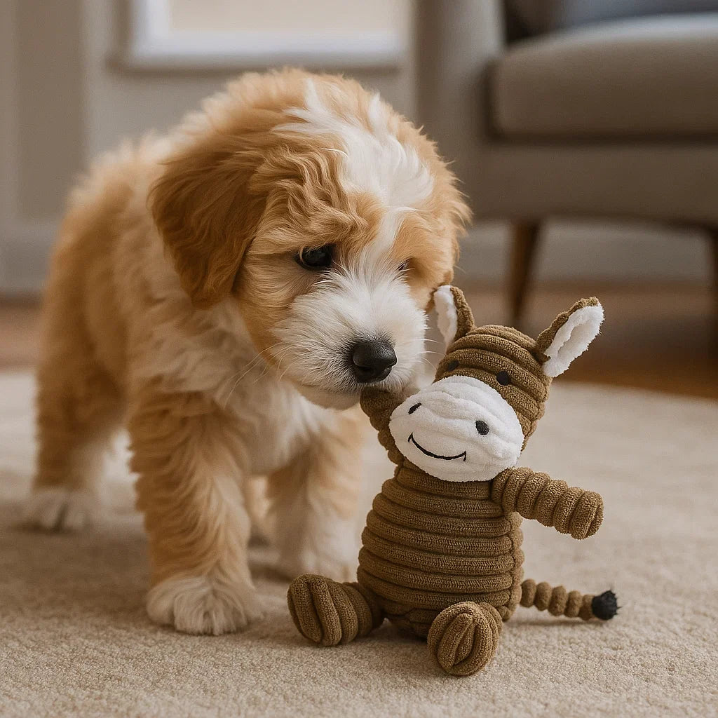 BowLift | Dog Toy Plush Squeaky Chew Animal