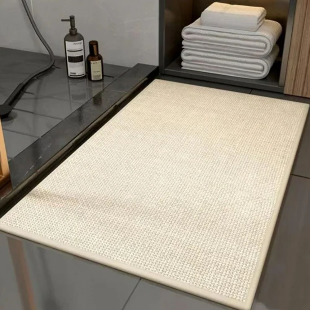 BowLift | Braided Comfort Non-Slip Bath Mat