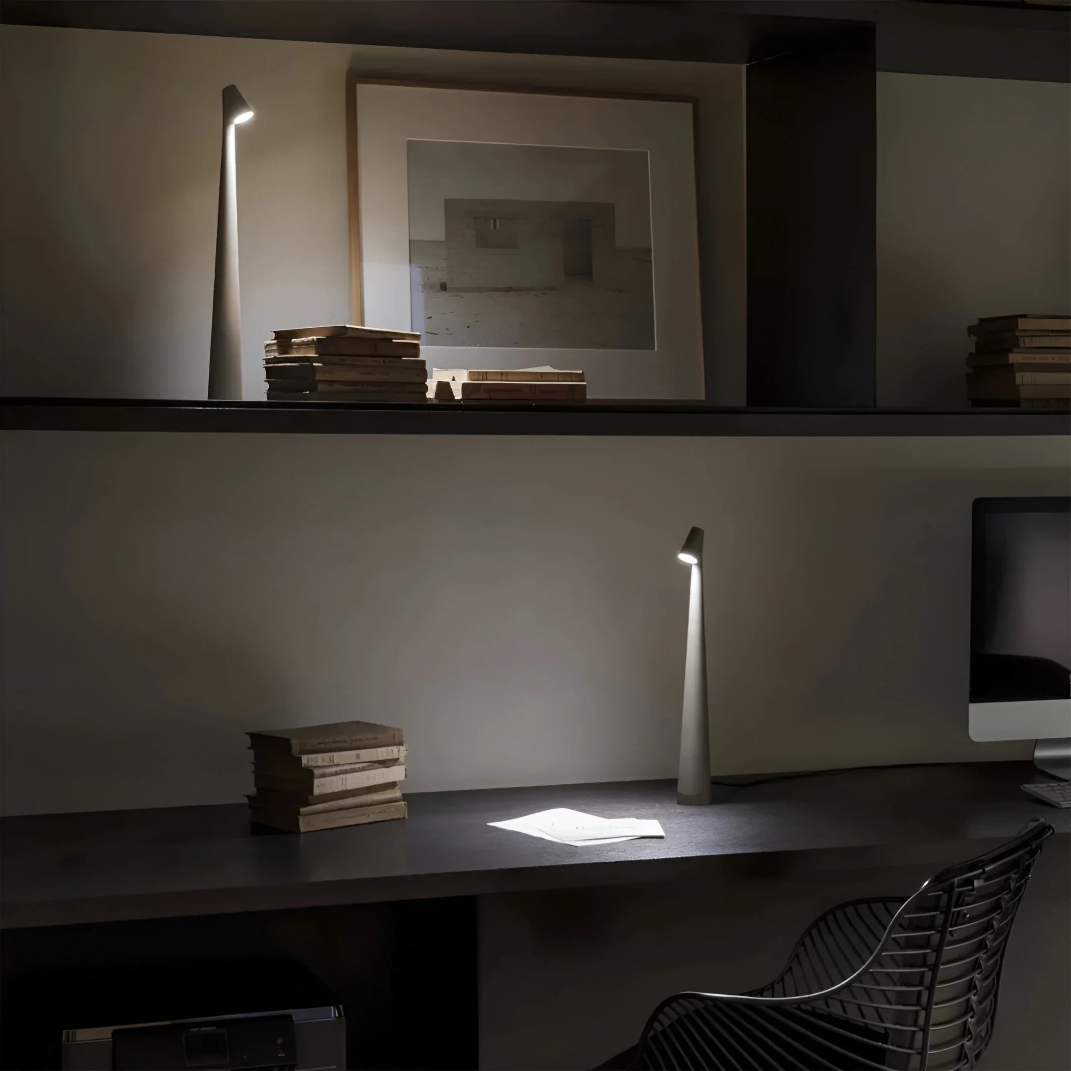 GlowCharge – Rechargeable Eco-Friendly Table Lamp