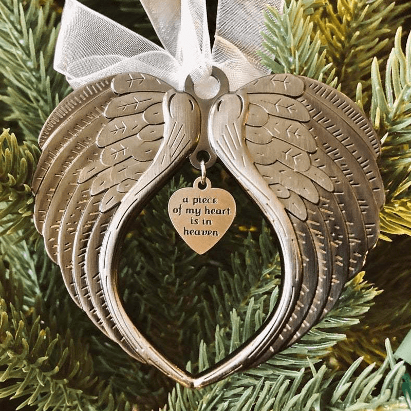 BowLift | Christmas Bell Angel Wing Ornament