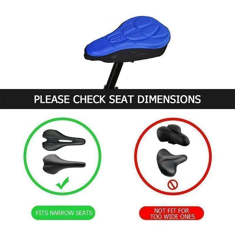 BowLift | 3D Soft Bike Seat Saddle Cover