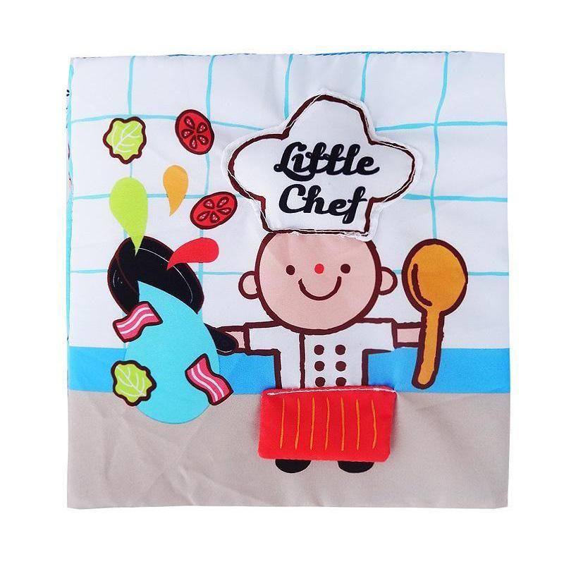 BowLift | 3D Activity Quiet Book - Chef, Bath, Potty Time