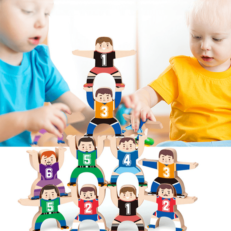 BowLift | Balance Stacking Blocks Wooden Games