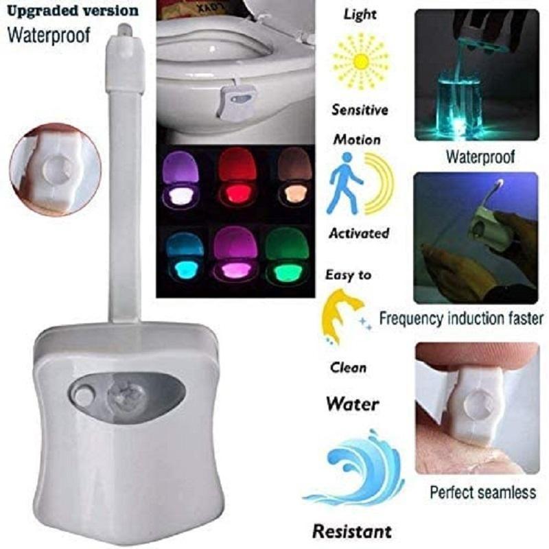 BowLift | Toilet Cover Sensor Light Multi-function Toilet Night Light