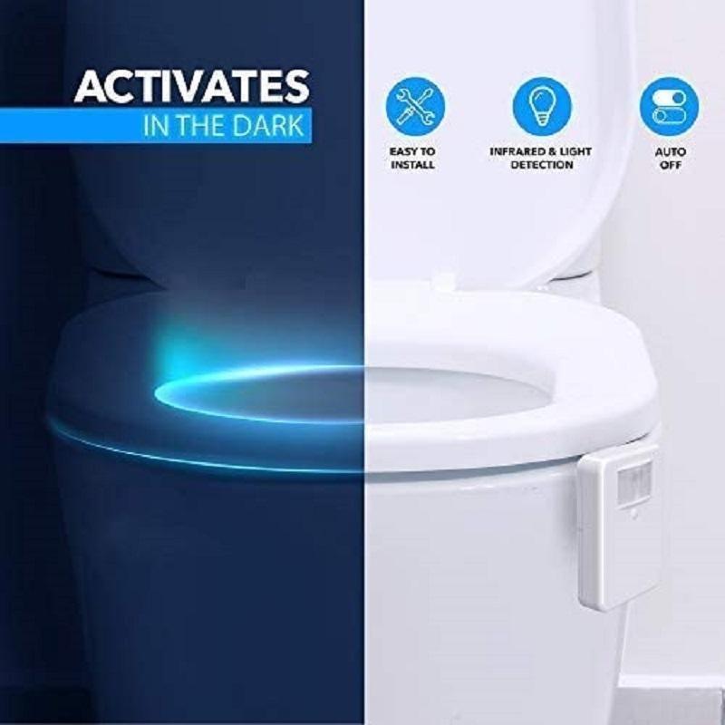 BowLift | Toilet Cover Sensor Light Multi-function Toilet Night Light