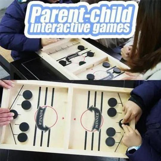 BowLift | Family Wooden Hockey Game
