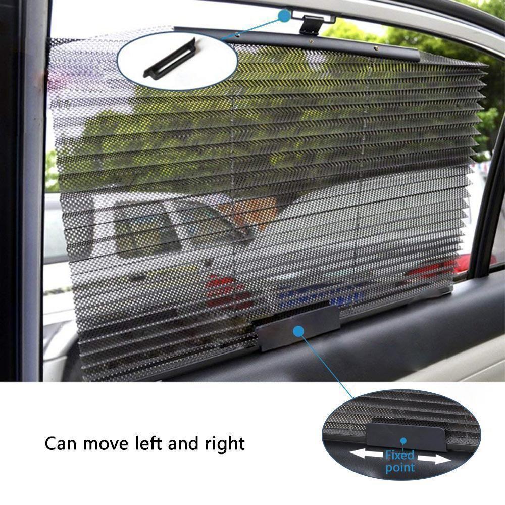 BowLift | Car Window Sun Shade Curtain With 3M Adhesive, Black
