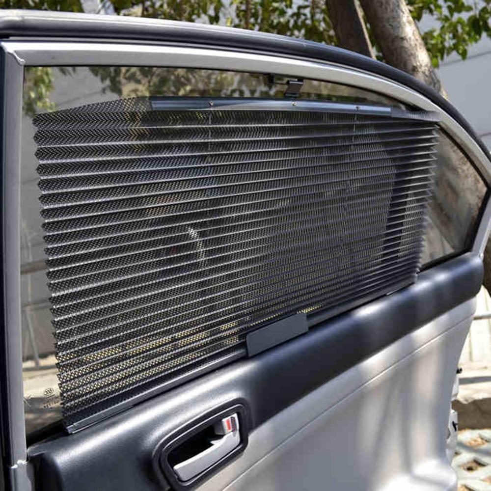 BowLift | Car Window Sun Shade Curtain With 3M Adhesive, Black