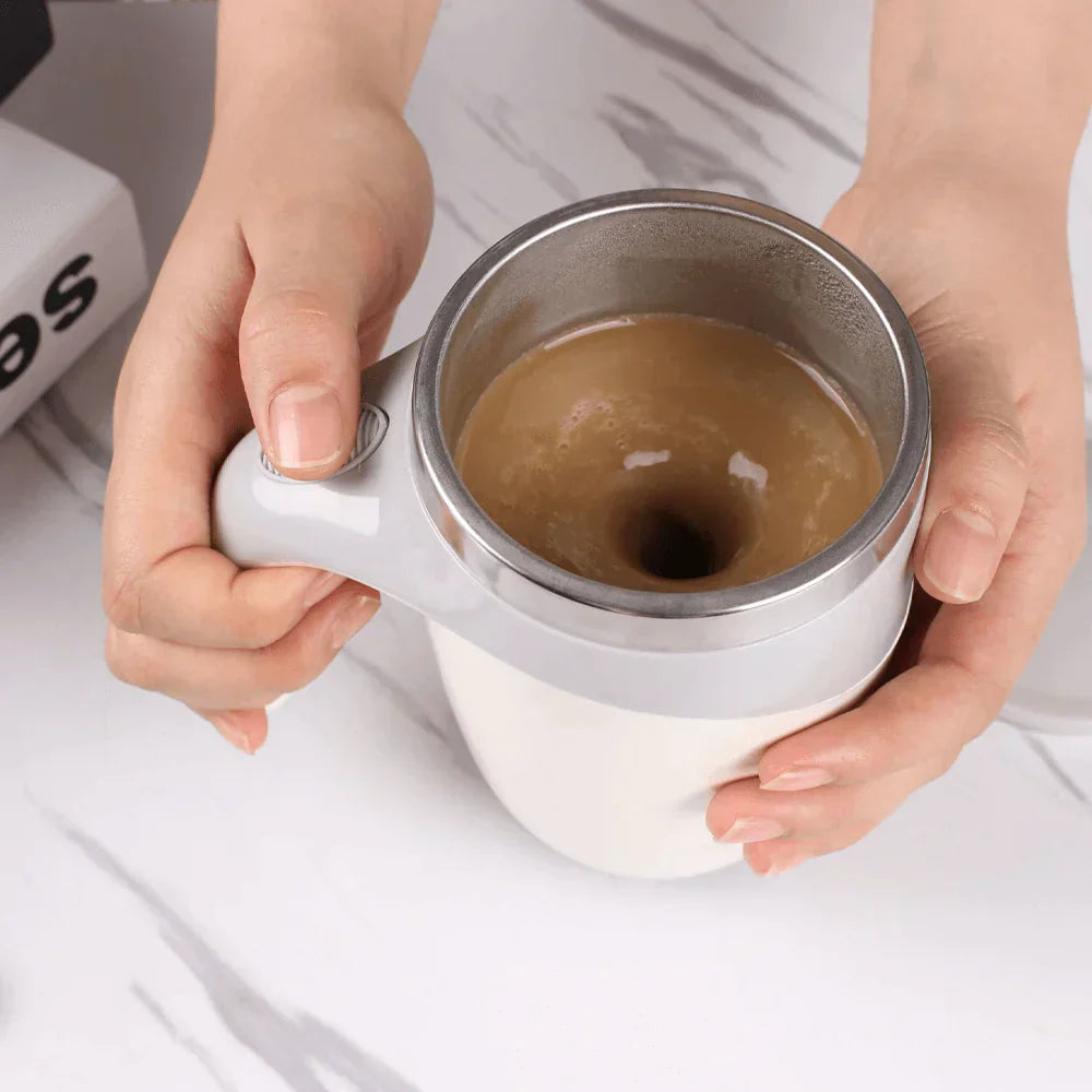 BowLift | Automatic Stirring Thermos Mug with One-Button Control