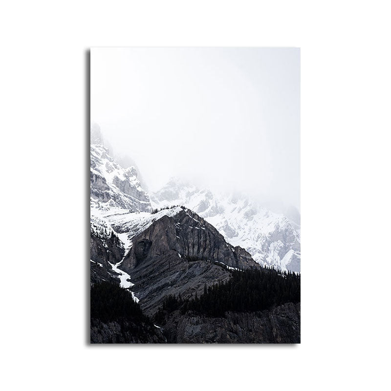 BowLift | Textured Landscape Art Print Tropical Canvas Wall Decoration for Living Room